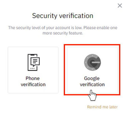 Xác minh Google Authentication